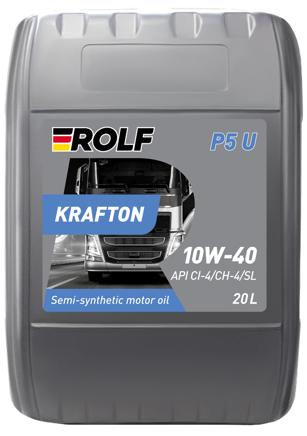 ROLF KRAFTON P5 U 10W-40 API CI-4/SL/CH-4 ACEA E7-12 20л пластик