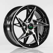 Megami MGM-25 6x14/4x100 ET35 D73.1 BKF