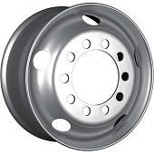 Колесо дисковое STEGER 9,00x22,5 10x335 ET175 D281 T18*7 (4500кг) hump Silver Колесо дисковое STEGER 9,00x22,5 10x335 ET175 D281 T18*7 (4500кг) hump Silver