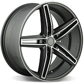 VISSOL V-015 9x20/5x112 ET25 D66.6 MATTE-GRAPHITE-MACHINED