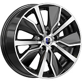 КиК Гамбит 6.5x16/5x110 ET38 D65.1 алмаз_черный