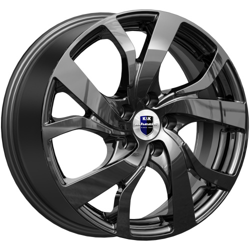 КиК Палермо 6.5x16/5x114.3 ET40 D67.1 дарк_платинум