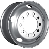 Колесо дисковое STEGER 9,00x22,5 10x335 ET175 D281 T18*7 (4500кг) hump Silver