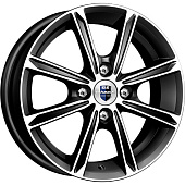 КиК Флэш 5x13/4x98 ET35 D58.5 алмаз_черный