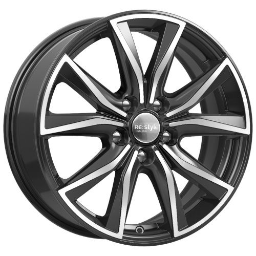 КиК КС867 7x17/5x114.3 ET45 D66.1 алмаз_черный