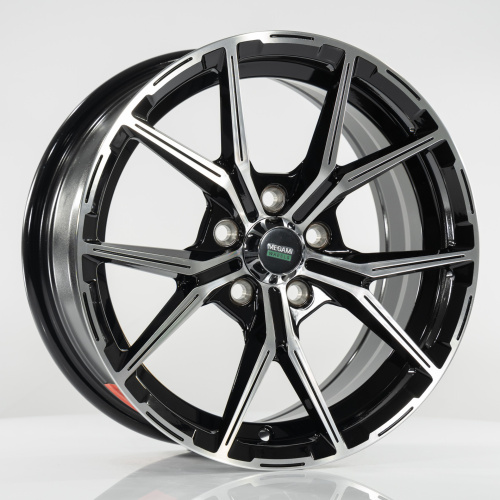 Megami MGM-22 6.5x15/4x98 ET35 D58.6 BKF