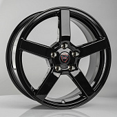 NZ R-02 7x17/4x100 ET43 D54.1 Black