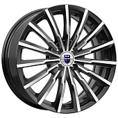 КиК Акцент 5.5x14/4x100 ET39 D67.1 дарк_платинум