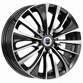 КиК Flanker 6.5x17/4x100 ET43 D60.1 алмаз-черный