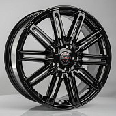 NZ R-01 7x17/4x100 ET43 D60.1 Black